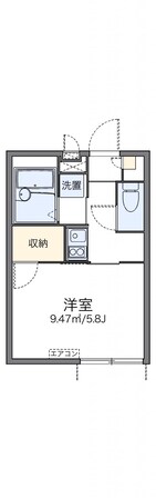 レオパレスヴィラ　ゼルコバの物件間取画像